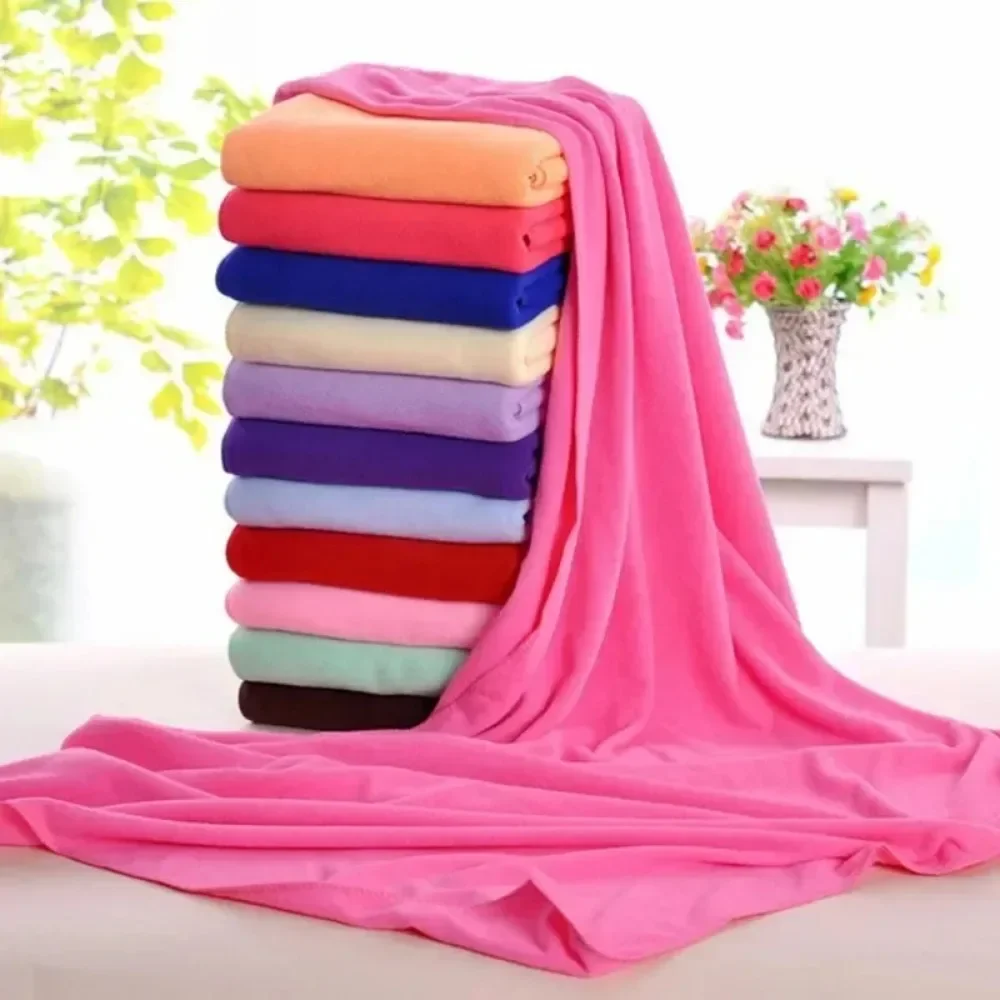 Soft 70x140CM Microfibre Universal Breathable Bath Towel Large Bath Towel Beach Towel Fast Drying Comfortable Water Absorbent - Image 4