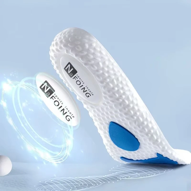 Sport Insoles for Shoes Sole Shock Absorption Deodorant Breathable Cushion Running Insoles For Feet Man Women Massage Care Pads - Image 4