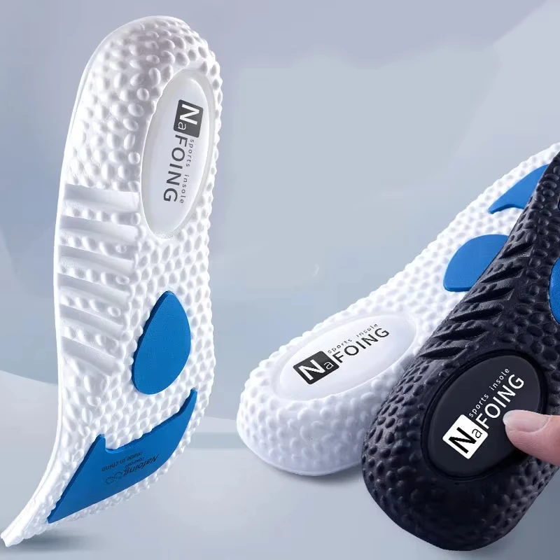 Sport Insoles for Shoes Sole Shock Absorption Deodorant Breathable Cushion Running Insoles For Feet Man Women Massage Care Pads - Image 3