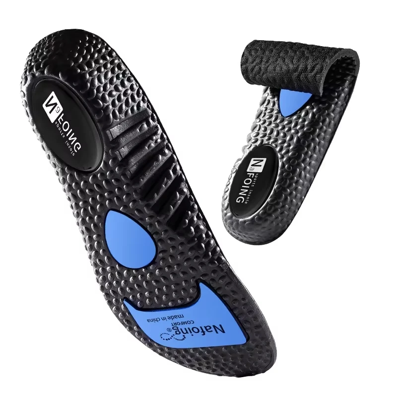 Sport Insoles for Shoes Sole Shock Absorption Deodorant Breathable Cushion Running Insoles For Feet Man Women Massage Care Pads - Image 6