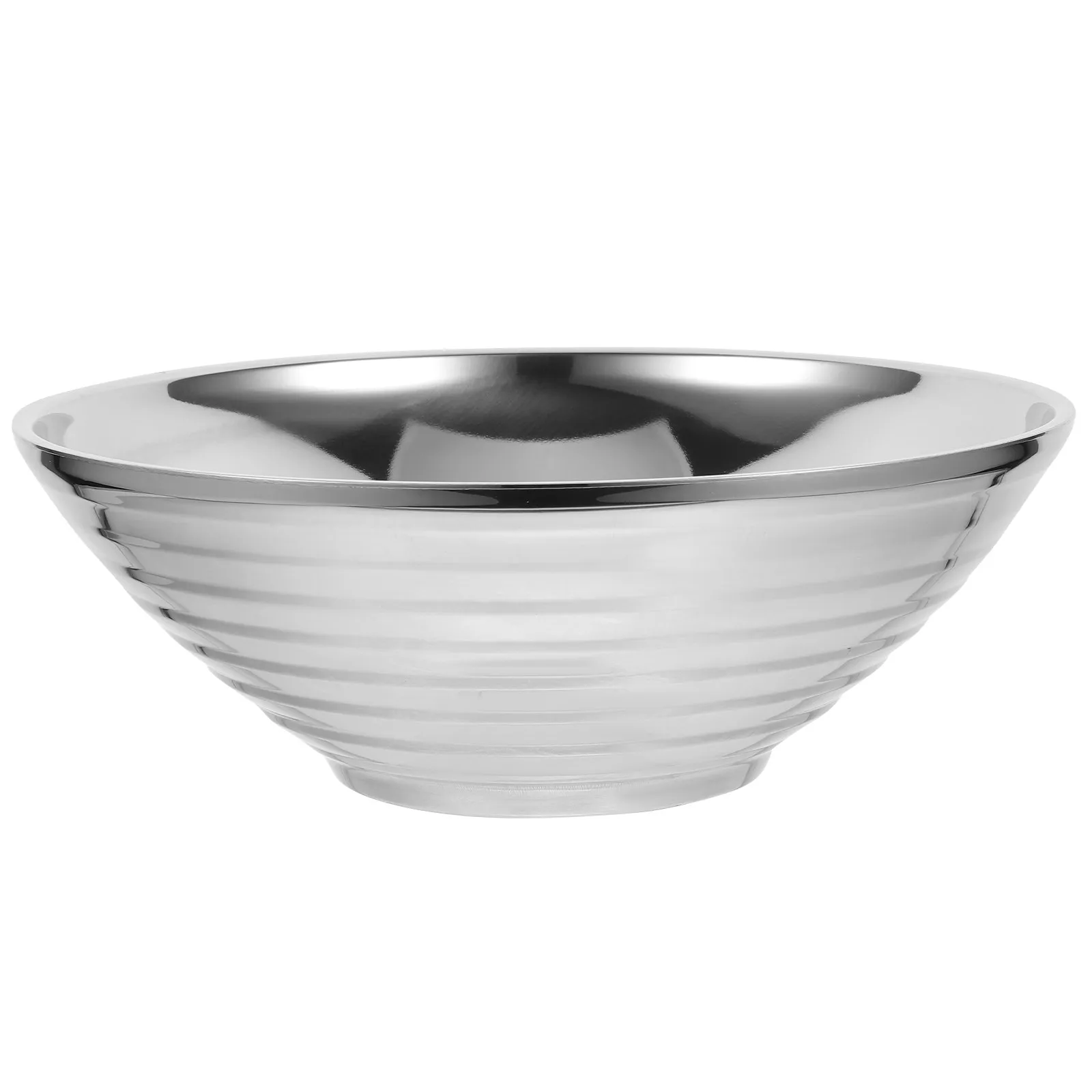 Stainless Steel Deep Bowls for Ramen Noodle Soup Salad Dessert Snack Serving Mixing Multi-Function Restaurant Home Bar Hotel Use - Image 3