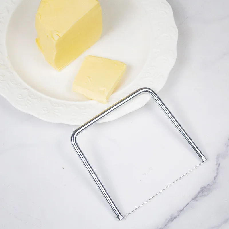 Stainless Steel Foie Gras Cheese Slicer Portable Multi Purpose Butter Knife Cheese Grater Divider for Outdoor Use - Image 4