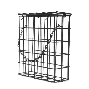 Suet Bird Feeder Cube Cage Food Container Outdoor Hanging Wild Birds Parrot Feeding Tree Portable Fruit