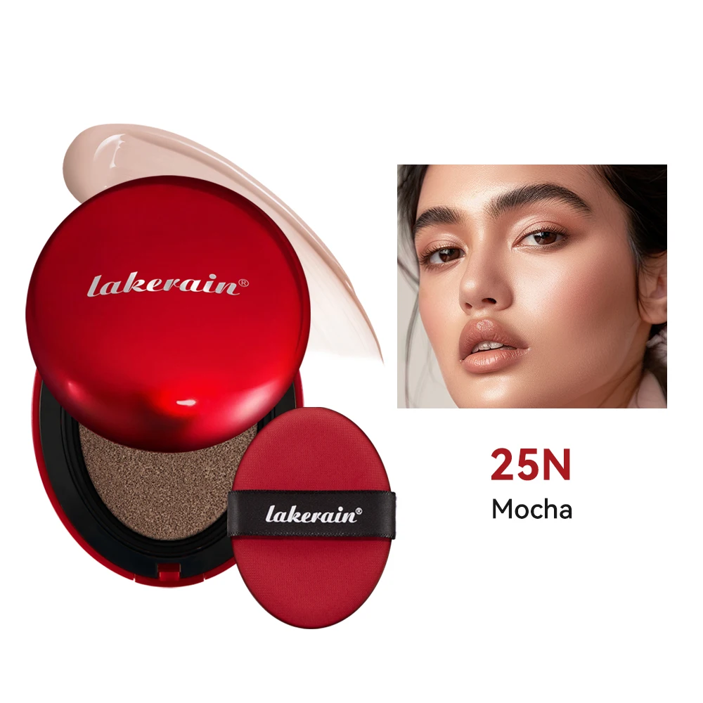 Sunscreen Cushion Foundation Fit Cushion Foundation Full Coverage Waterproof Long-lasting Concealer Long-lasting Makeup - Image 2