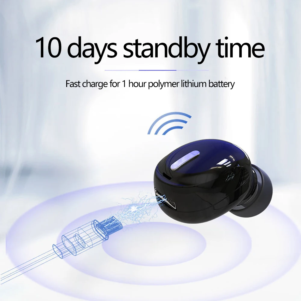 TWS Bluetooth 5.0 Earphones HD Microphone Handsfree Call Comfort Fit Daily Wear For iPhone Xiaomi Huawei Phone Durable Design - Image 3