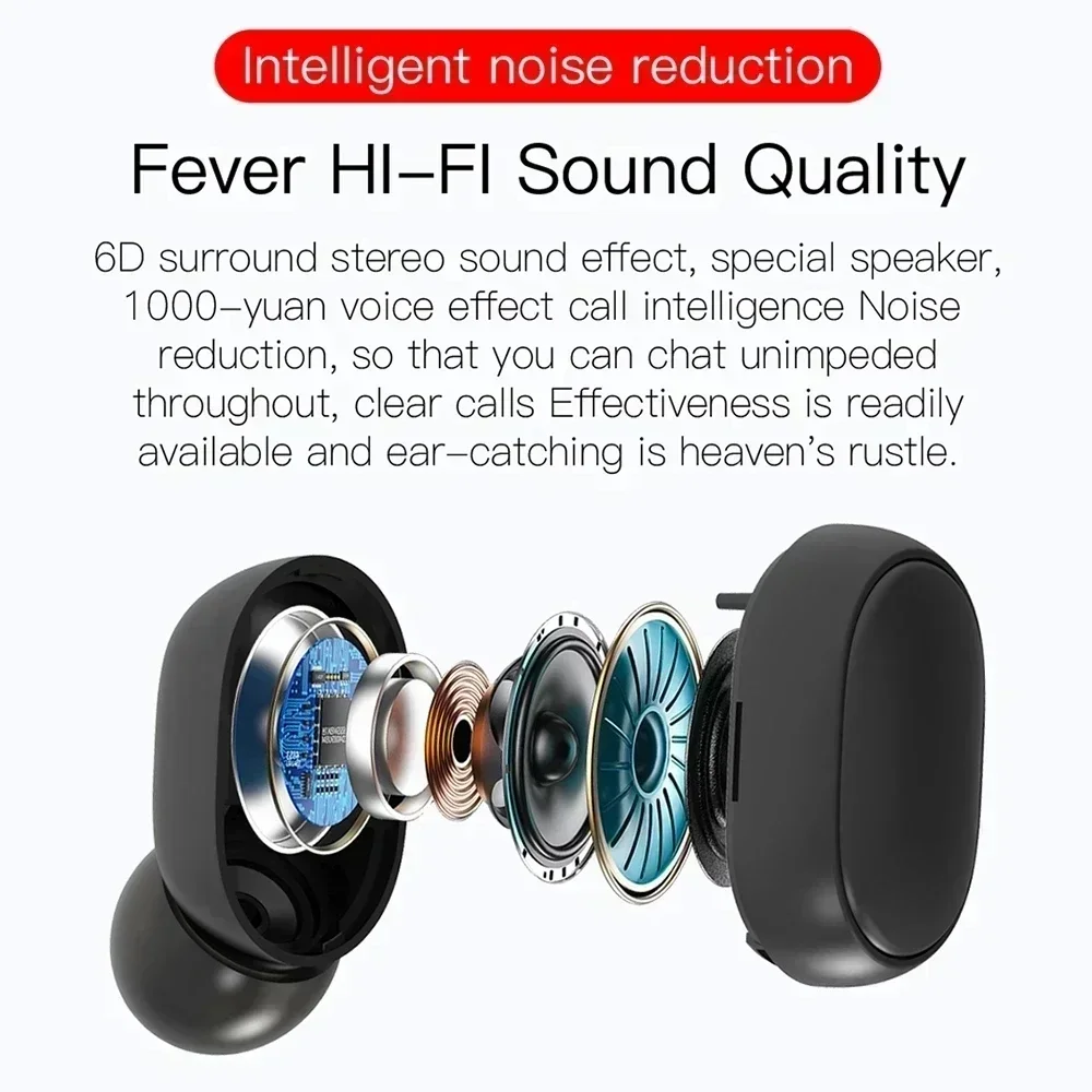 TWS Bluetooth Earbuds Bluetooth Earphones Multipoint Bluetooth Headphones Connect To Two Devices Simultaneously Without Hassle - Image 4