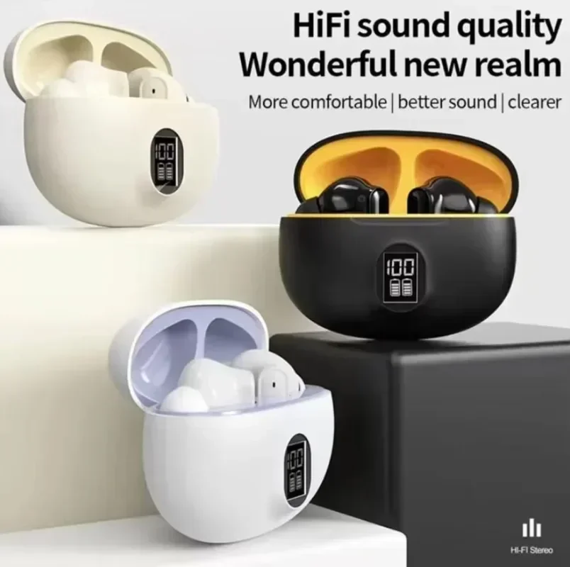 TWS Bluetooth Earbuds Wireless Earbuds Immersive Bluetooth Headphones Enhance The Cinematic Movie-watching Experience - Image 4