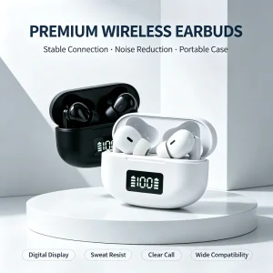 TWS Bluetooth Earphones Wireless Sports Stereo In-Ear Noise Headphones Comfortable Bluetooth Earbuds For All Smartphones
