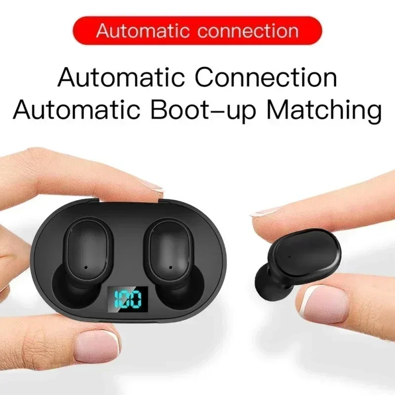 TWS Bluetooth Earphones Wireless bluetooth headset Noise Cancelling Headsets With Microphone Headphones apply to smartphones - Image 4