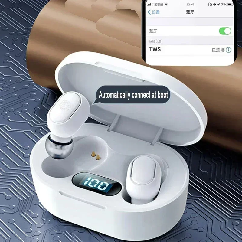 TWS Fone Bluetooth Earbuds Wireless Bluetooth Headset Premium Bluetooth Headphones Offer Exceptional Build and Finish - Image 3