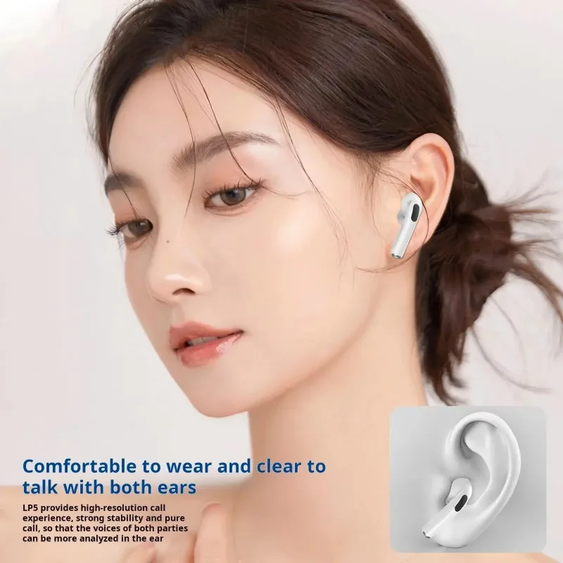 TWS Max Wireless Bluetooth Earphones Air Pro 5 Noise Cancelling In Ear Earbuds For Apple - Image 6