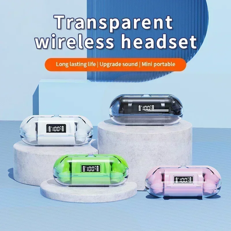TWS Wireless Bluetooth Earphones, In-Ear, Noise Cancelling, Super Long Battery Life, TWS Touch Control Stereo Sports Earbuds - Image 6