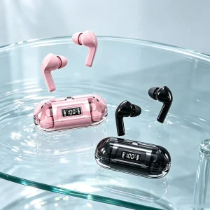 TWS Wireless Bluetooth Earphones, In-Ear, Noise Cancelling, Super Long Battery Life, TWS Touch Control Stereo Sports Earbuds