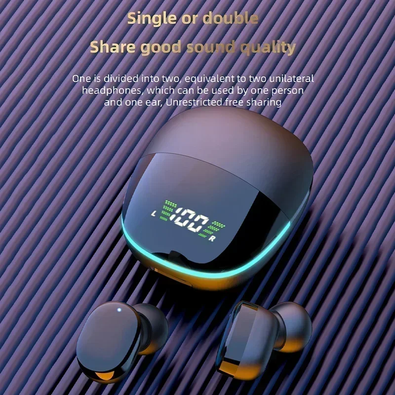 TWS Wireless Bluetooth Headset 5.3 Earphone Bluetooth Sport Inear Earbuds Headset with Mic for smartphones - Image 5