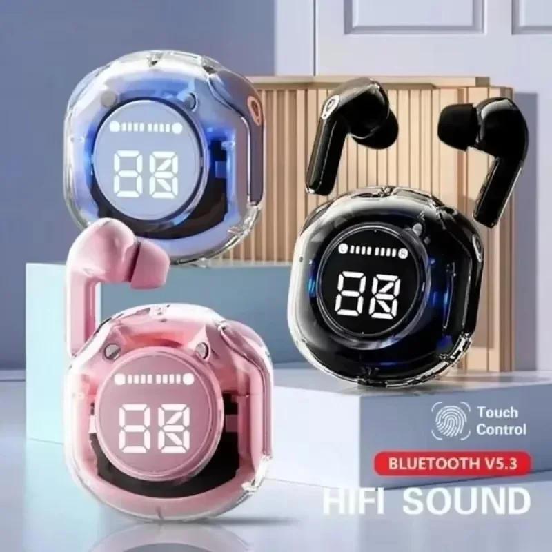 TWS Wireless Headphones Bluetooth Headphones Sports Gaming Headphones Noise Canceling Earbuds Heavy Bass Touch - Image 3