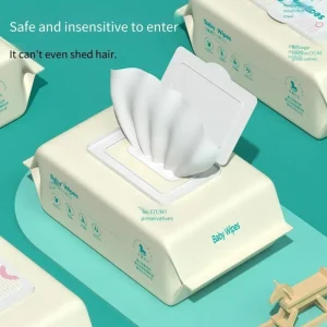 Thickened Baby Hand and Mouth Wet Wipes Baby's Wipes Specialized For Hand and Mouth Portable Baby Wipe Cleaning Wipes