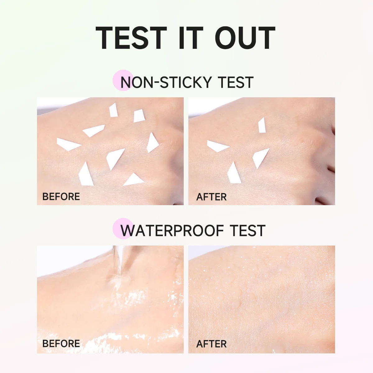Three-color primer, primer primer, moisturizing, concealer, facial primer, brightening, correcting skin tone - Image 3