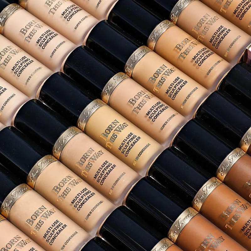 Too Faced Makeup Born Super Coverage Multi-Use Concealer with Hyaluronic Acid Retouches Wide Range Of Flawless Shades 13.5ml