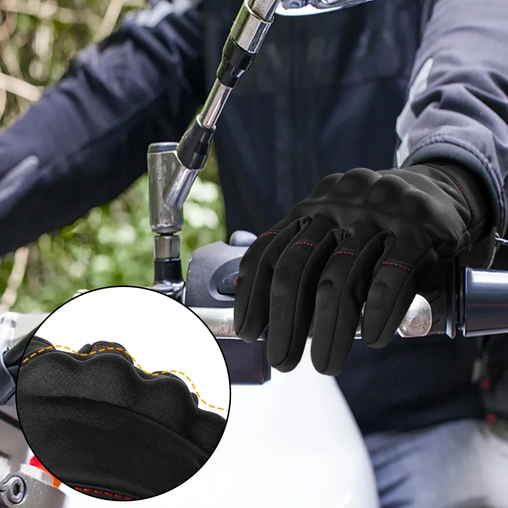 Touch Screen Winter Thermal Gloves Winter Sports Outdoor Hiking Camping Hunting Cycling Work Windproof Non-slip Protective Gear - Image 2