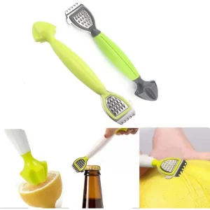 Two-in-One Lemon Juicer, Grater, Cheese Grater, Orange and Tangerine Juicer, Multi-Functional Kitchen Tool