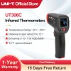 UNI-T Infrared Thermometer UT306S UT306C Non-contact Industrial Laser Digital Temperature Meter Temperature Gun Tester -50-500