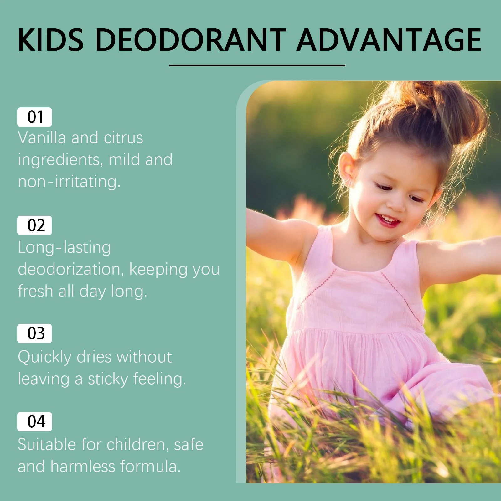 Underarm Deodorant Stick Eliminate Sweat Odor Fresh Aroma Deep Moisturizing Mild Non-irritating Refreshing Antiperspirant Cream - Image 2