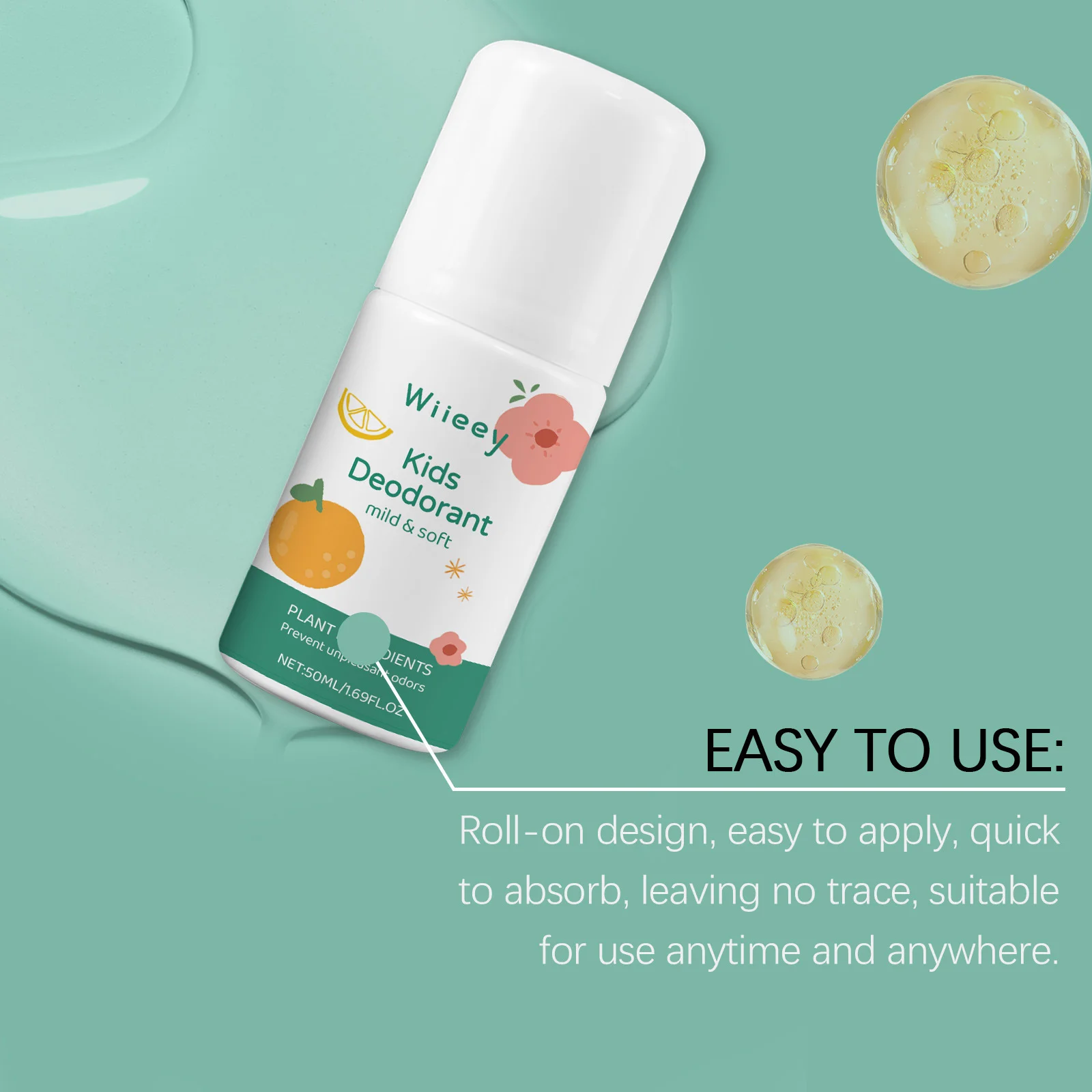 Underarm Deodorant Stick Eliminate Sweat Odor Fresh Aroma Deep Moisturizing Mild Non-irritating Refreshing Antiperspirant Cream - Image 5