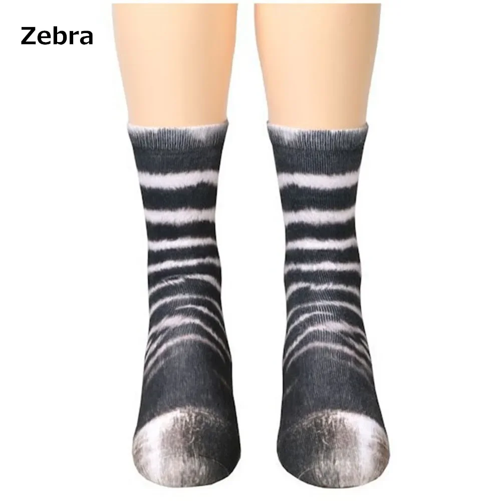 Unisex Adult 3D Print Animal Paw Socks Creative Funny Cat Dog Dinosaur Tiger Paw Socks Novelty Socks Gag Christmas Gifts - Image 6