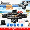 Upgrade 3/5Channel 360 Degree Car Dvr 1080P Video Recorder WiFi APP Dashcam 24h Parking Monitor Rear View Camera Car Recorder