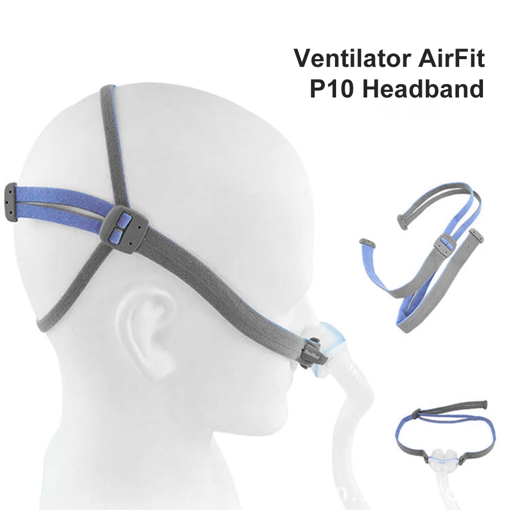 Upgraded Airfit P10/N30 Strap/Headgear Adjustable Replacement Headgear For Nasal Pillow CPAP Mask, CPAP Accessory Quick-fit - Image 2