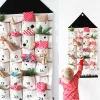 Wall Hanging Decor Xmas 2025 Christmas Advent Calendar with 24 Pockets Reusable Countdown Calendar Home Christmas DIY Decoration