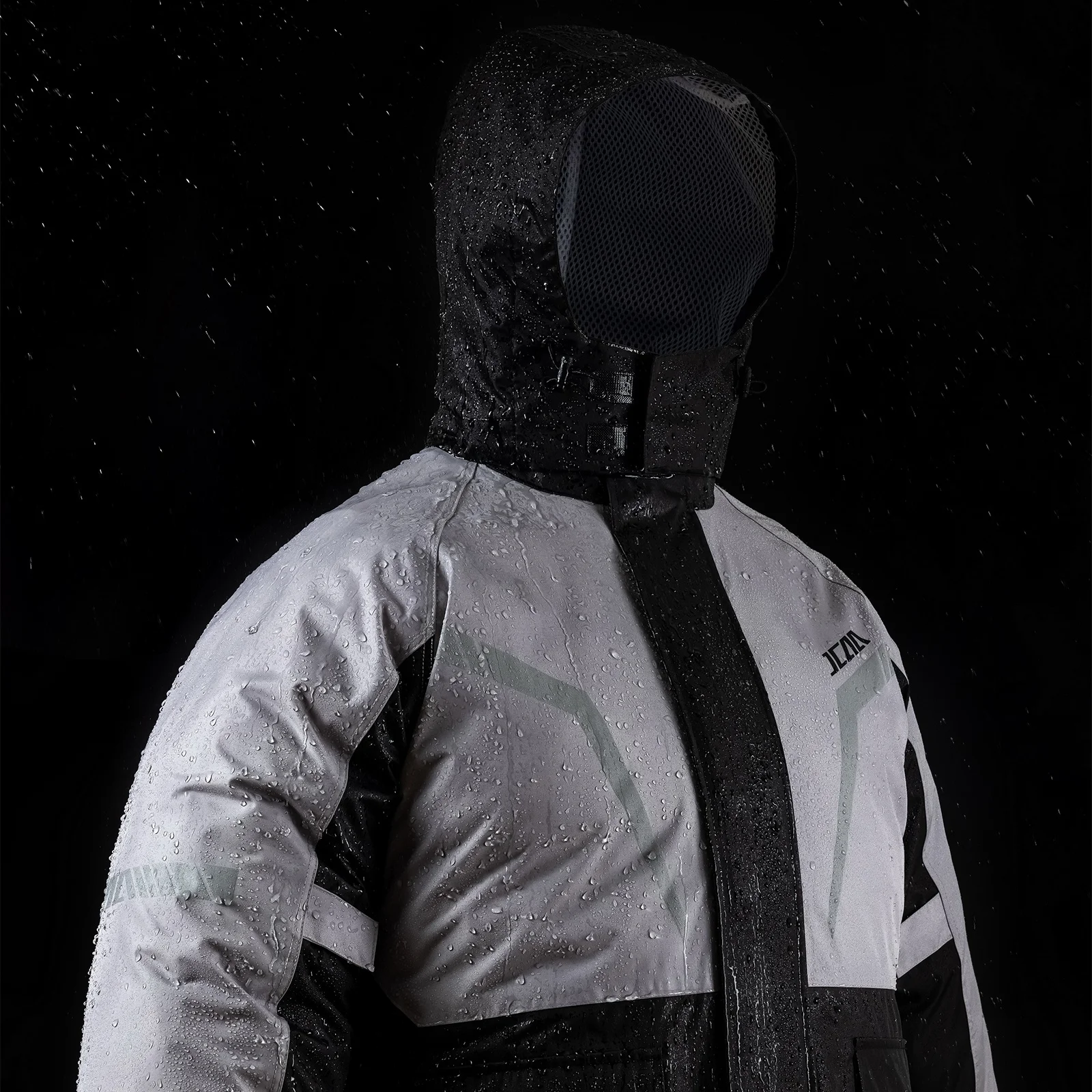 Waterproof Motorcycle Raincoat Biker Hiking Riding Rain Split Suit Impermeable Lightweight Packable Hooded Rain Jacket Men Women - Image 2