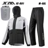 Waterproof Motorcycle Raincoat Biker Hiking Riding Rain Split Suit Impermeable Lightweight Packable Hooded Rain Jacket Men Women
