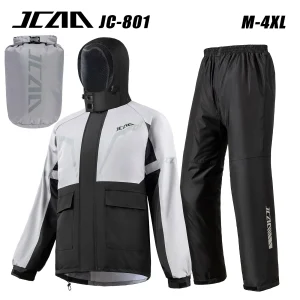 Waterproof Motorcycle Raincoat Biker Hiking Riding Rain Split Suit Impermeable Lightweight Packable Hooded Rain Jacket Men Women