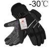 Waterproof Winter Ski Gloves Anti-slip Gel Touchscreen Thermal Outdoor Snowboard Gloves Motorcycle Bike Cycling Gloves Men Women