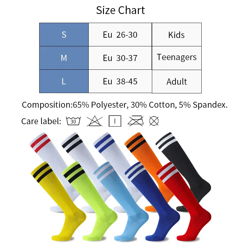 White Black Stripes Football Soccer Socks For Men Teenages Kids Boys Over the Calf Baseball Rugby Athletic Socks Women Girls - Image 2