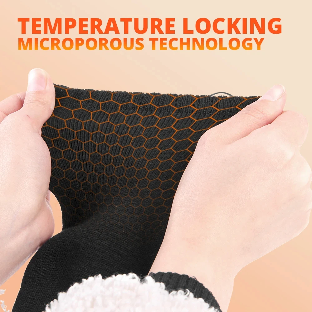 Winter Electric Heated Socks Battery Case Thermal Socks Men Heating Foot Warmer Ski Socks Women Warm Sock Self Heating Equip - Image 3