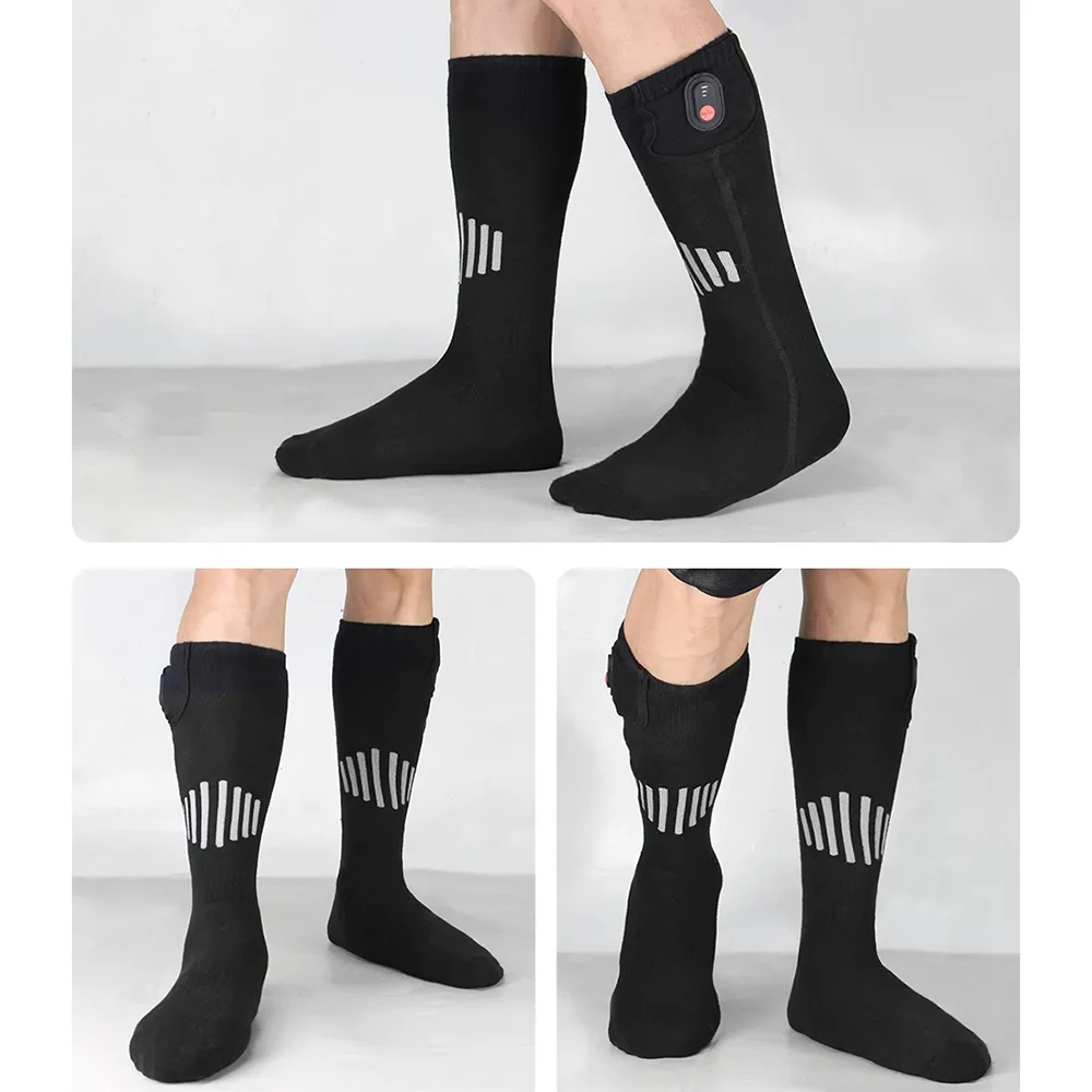 Winter Electric Heated Socks Battery Case Thermal Socks Men Heating Foot Warmer Ski Socks Women Warm Sock Self Heating Equip - Image 6