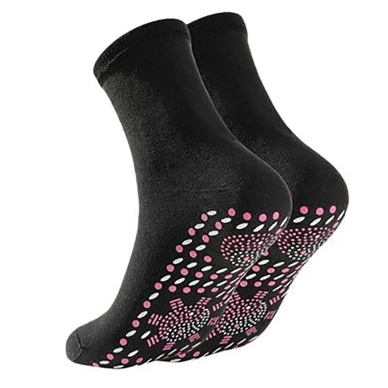 Winter Self-Heating Socks Thermal Heated Socks Soft Elastic Thicken Anti-Slip Socks for Women Men Outdoor Cycling Ski Tube Sock - Image 3