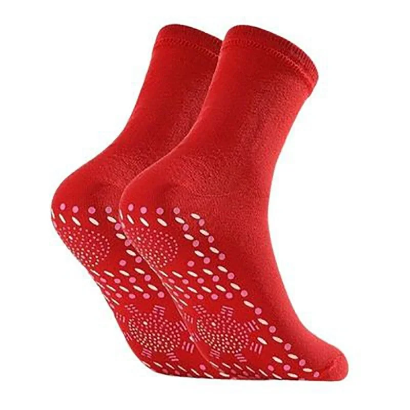 Winter Self-Heating Socks Thermal Heated Socks Soft Elastic Thicken Anti-Slip Socks for Women Men Outdoor Cycling Ski Tube Sock - Image 4