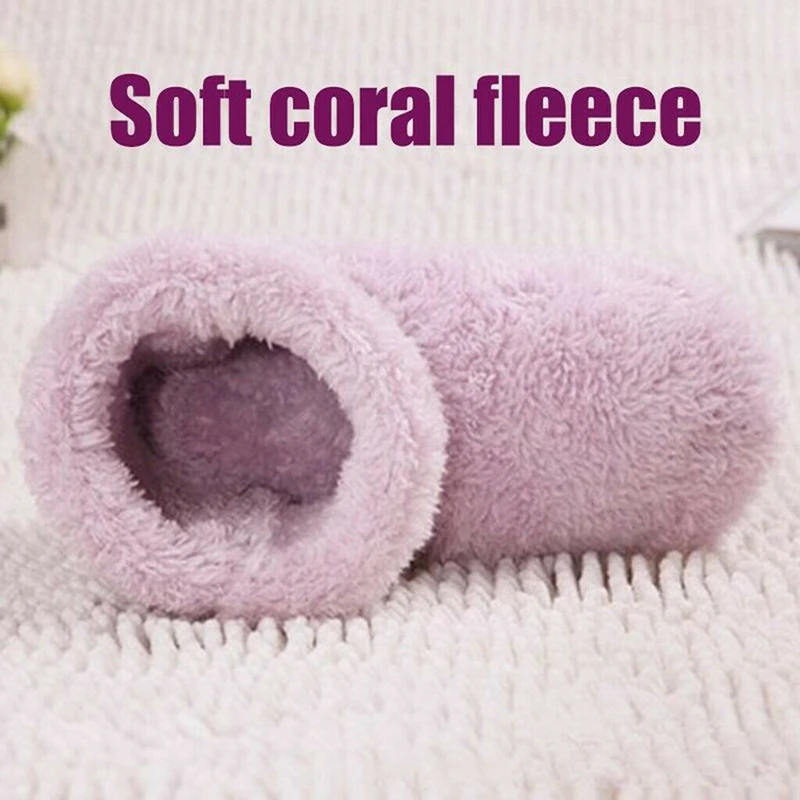 Winter USB Warmer Foot Shoes Plush Warm Electric Slipper Feet Heat Washable Men Women Comfortable Snow Boot Coral Fleece Socks - Image 4