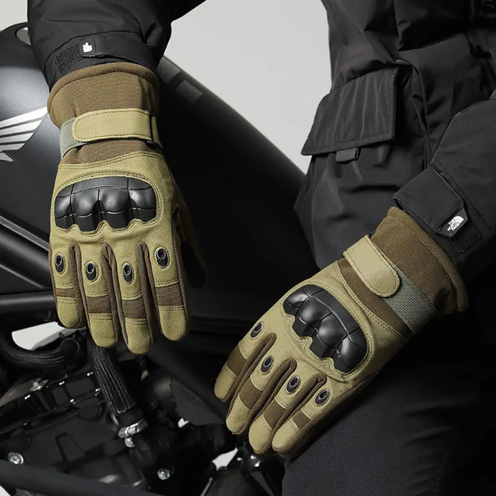 Winter Windproof Warm Motorcycle Gloves Men's Guantes Moto Outdoors Motorbike Riding Gloves Touch Screen Moto Motocross Gloves - Image 6