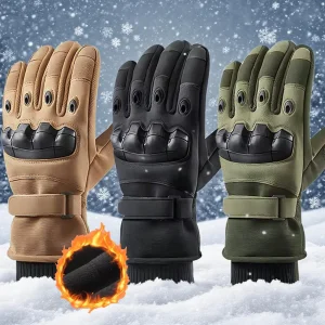 Winter Windproof Warm Motorcycle Gloves Men's Guantes Moto Outdoors Motorbike Riding Gloves Touch Screen Moto Motocross Gloves