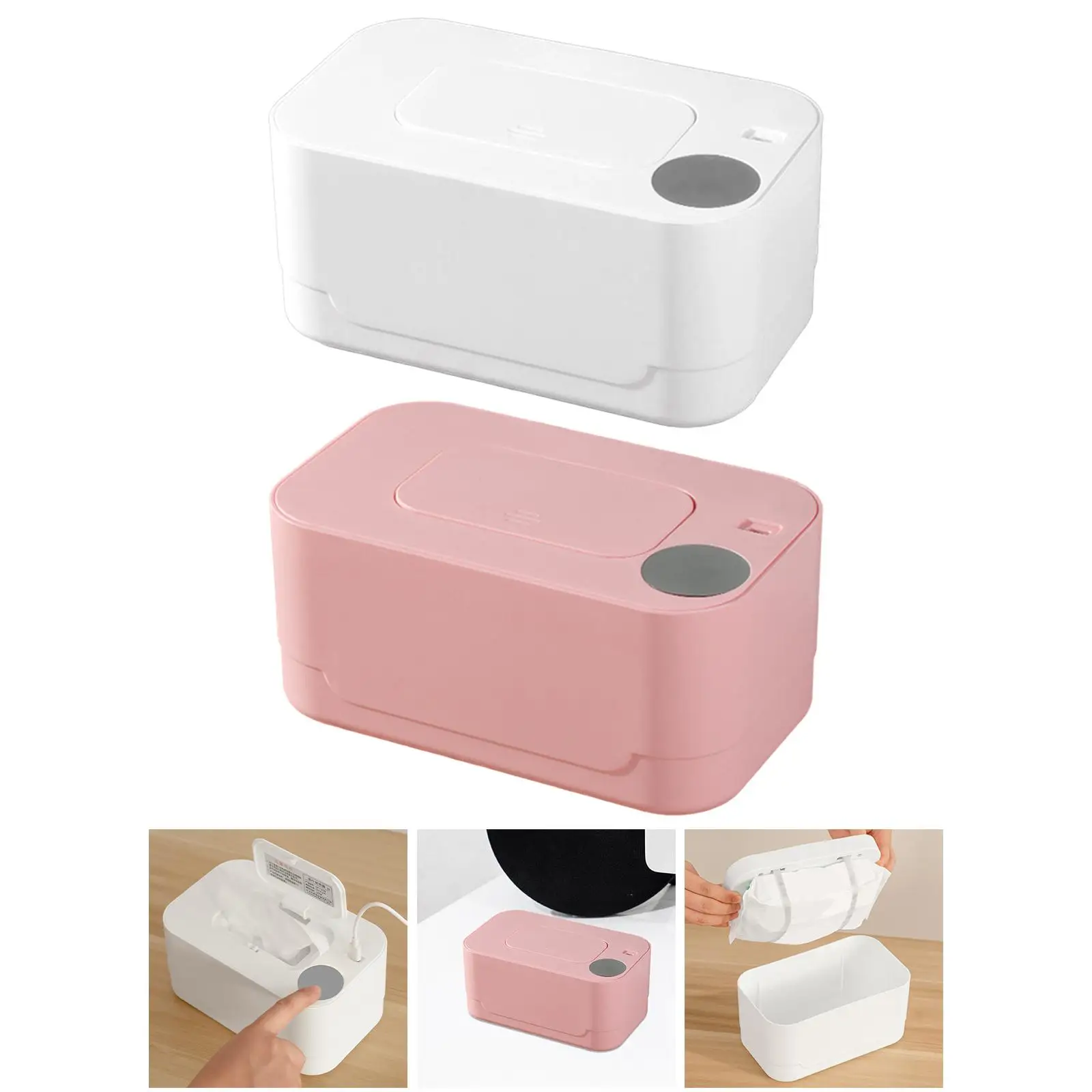 Wipe Warmer Large Capacity Constant Temperature Mute Baby Wet Wipe Dispenser for Traveling Car Outdoor Wet Tissue Home Wipe Warmer Large Capacity Constant Temperature Mute Baby Wet Wipe Dispenser for Traveling Car Outdoor Wet Tissue Home