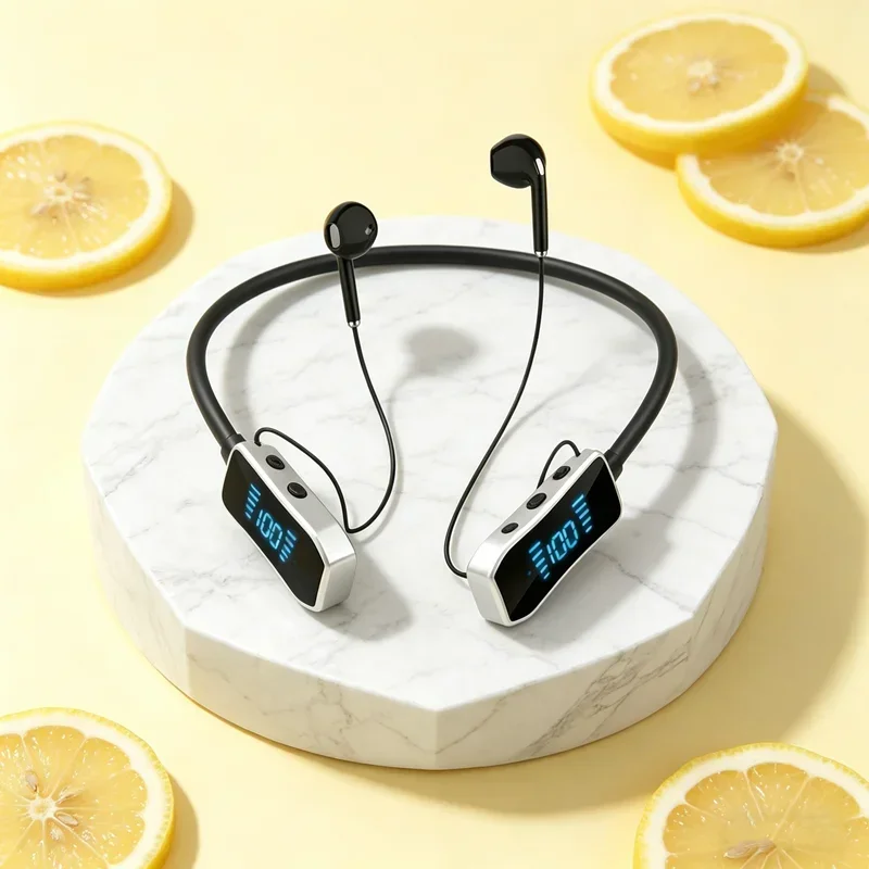 Wireless Headphone Bluetooth Headphones Water-resistant Bluetooth Earphones Withstand Sweat Rain During Outdoor Fitness Routines - Image 2