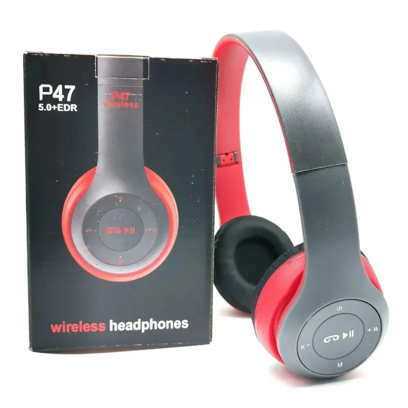 Wireless Headset Bluetooth 5.0 Foldable Sport Over Ear Headphones Stereo Bass Earphone for Running Gaming Phone Tablet - Image 4