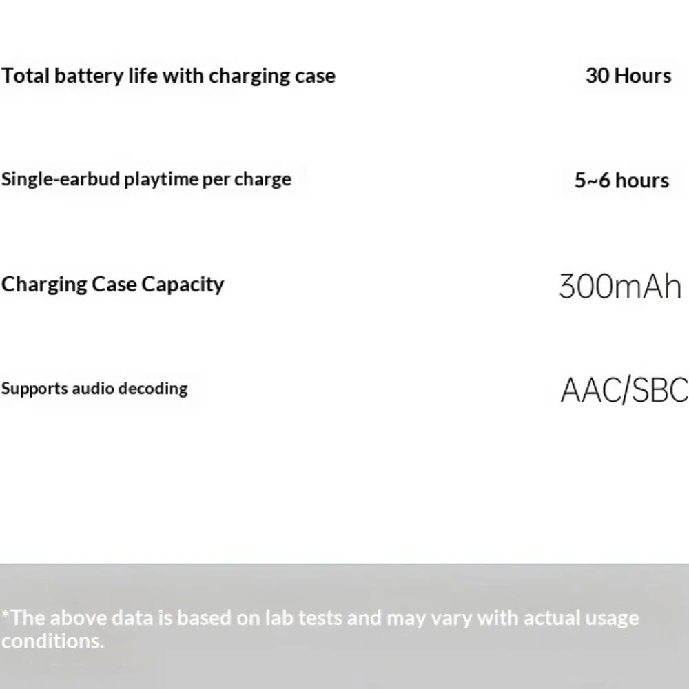 Wireless In-Ear Bluetooth 5.3 Earphones High Sleepy Quality Wireless Earbuds with Long Battery Life Mini Digital Display Video - Image 6