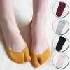 Women Two Finger Socks Summer Thin Non-slip Invisible Low Cut Boat Sock Solid Breathable Cotton Tabi Socks Comfortable