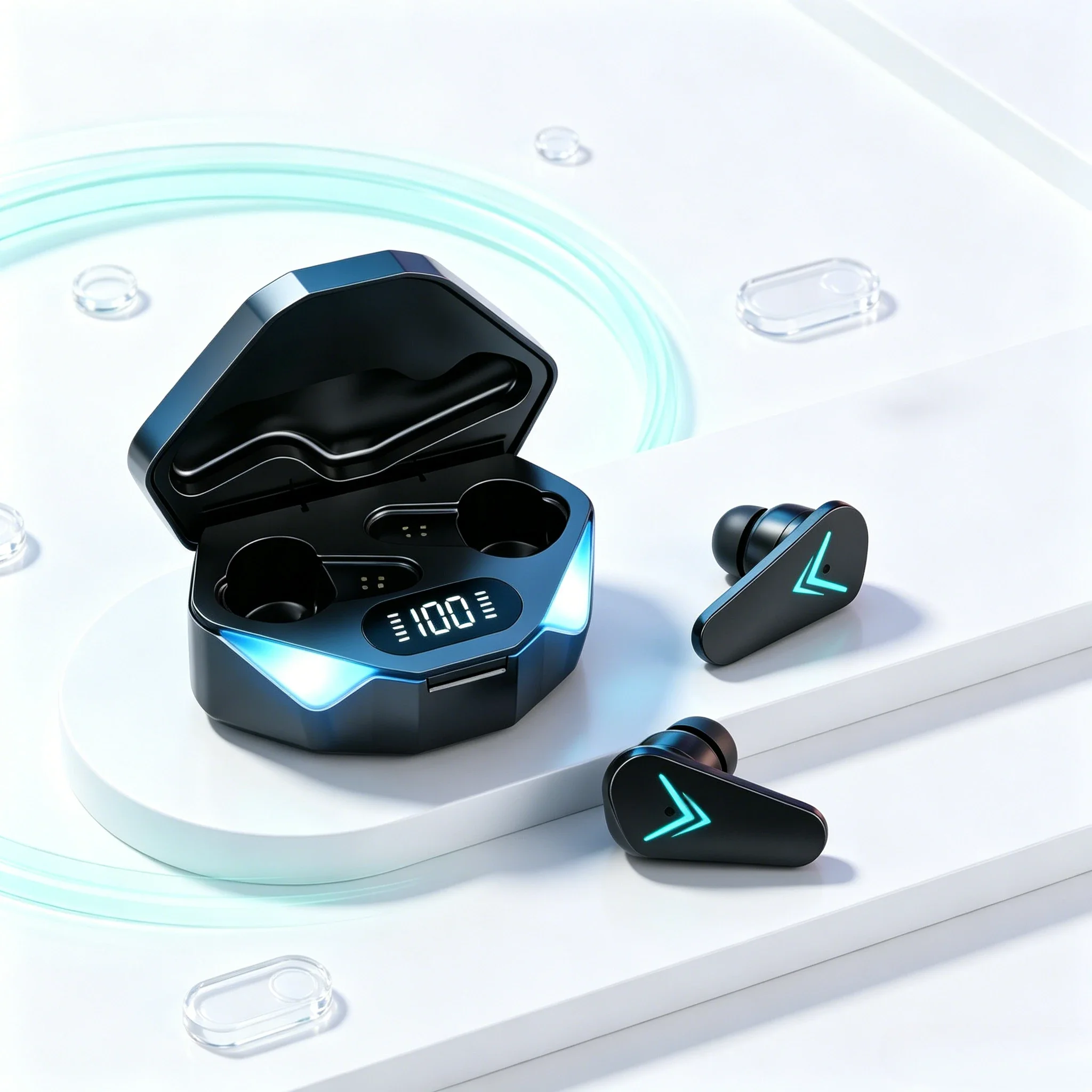 X15 TWS Wireless Bluetooth Earbuds Bluetooth Headphones Continuously Redefine Modern Wireless Audio Performance Standards - Image 2