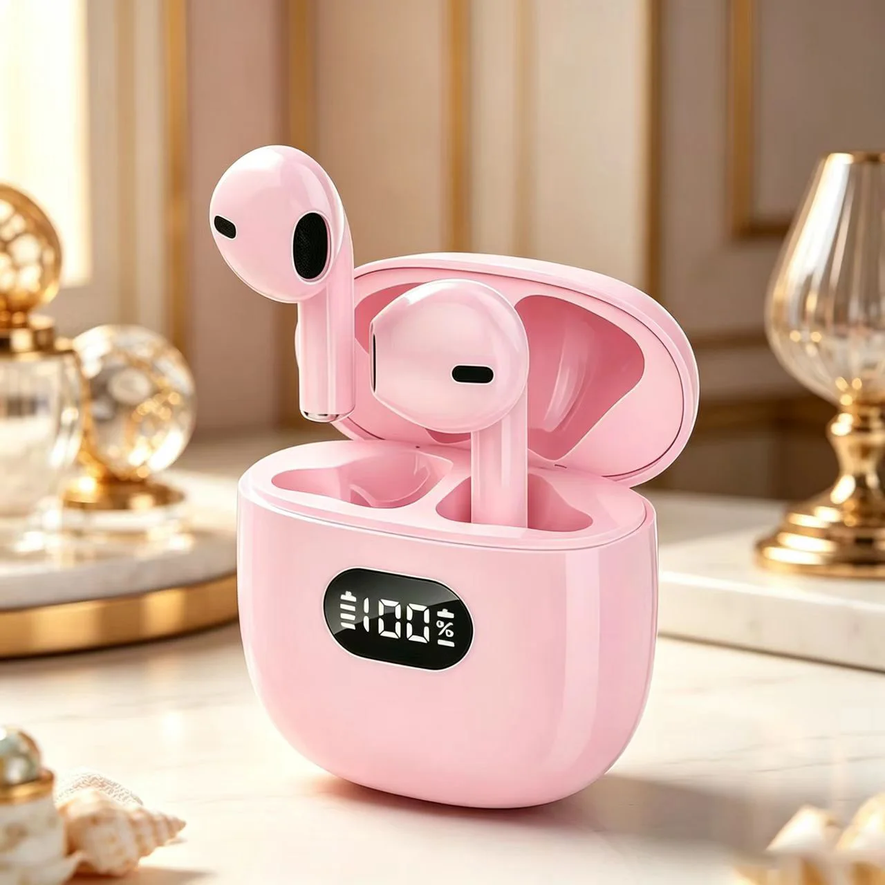 X83 TWS Wireless Bluetooth 5.4 Earphone HiFi Stereo Headphones LED Power Display In-Ear Earbuds 3-4H Single Use 8-10H Total - Image 5